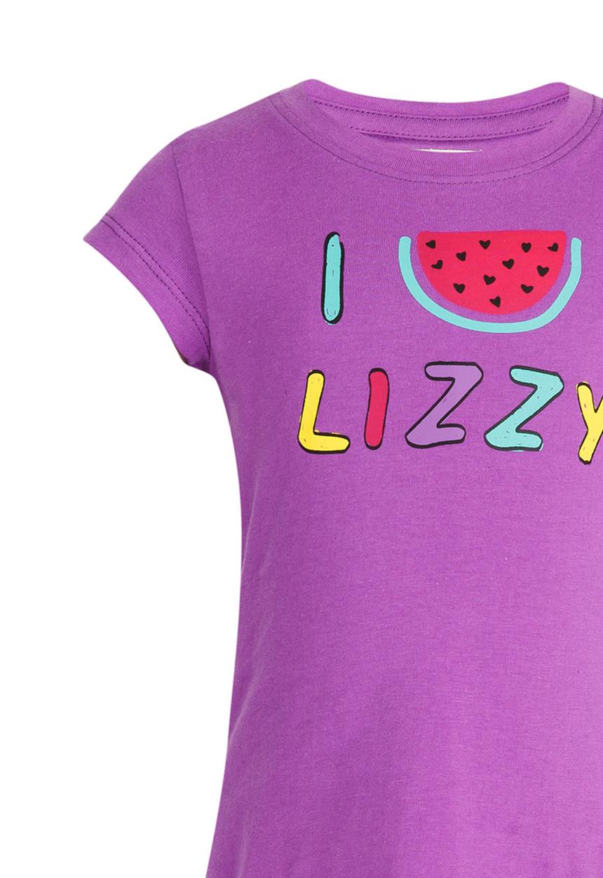 Lizzy - Emira Tee Mid Purple