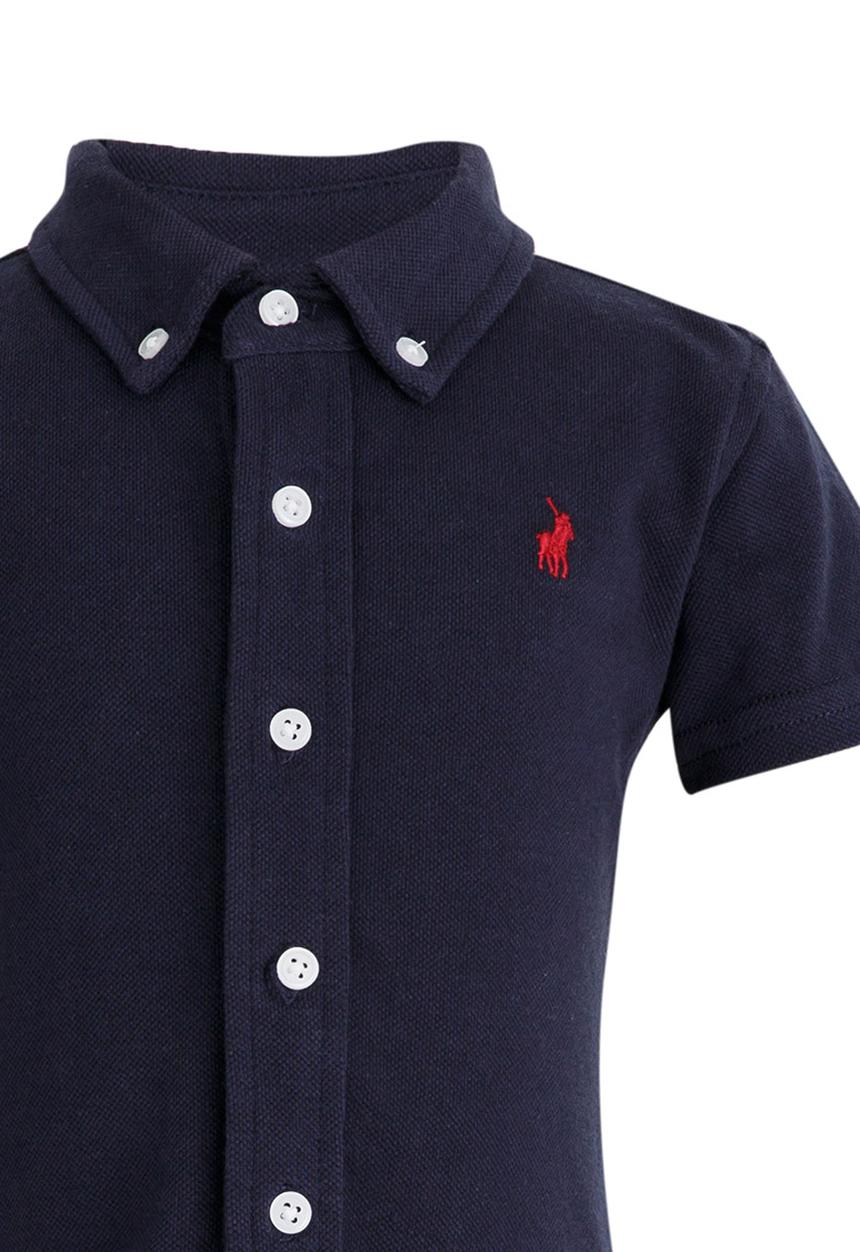 POLO - Pique SS Shirt Navy