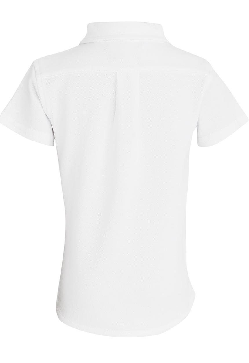 POLO - Nina SS Golfer White