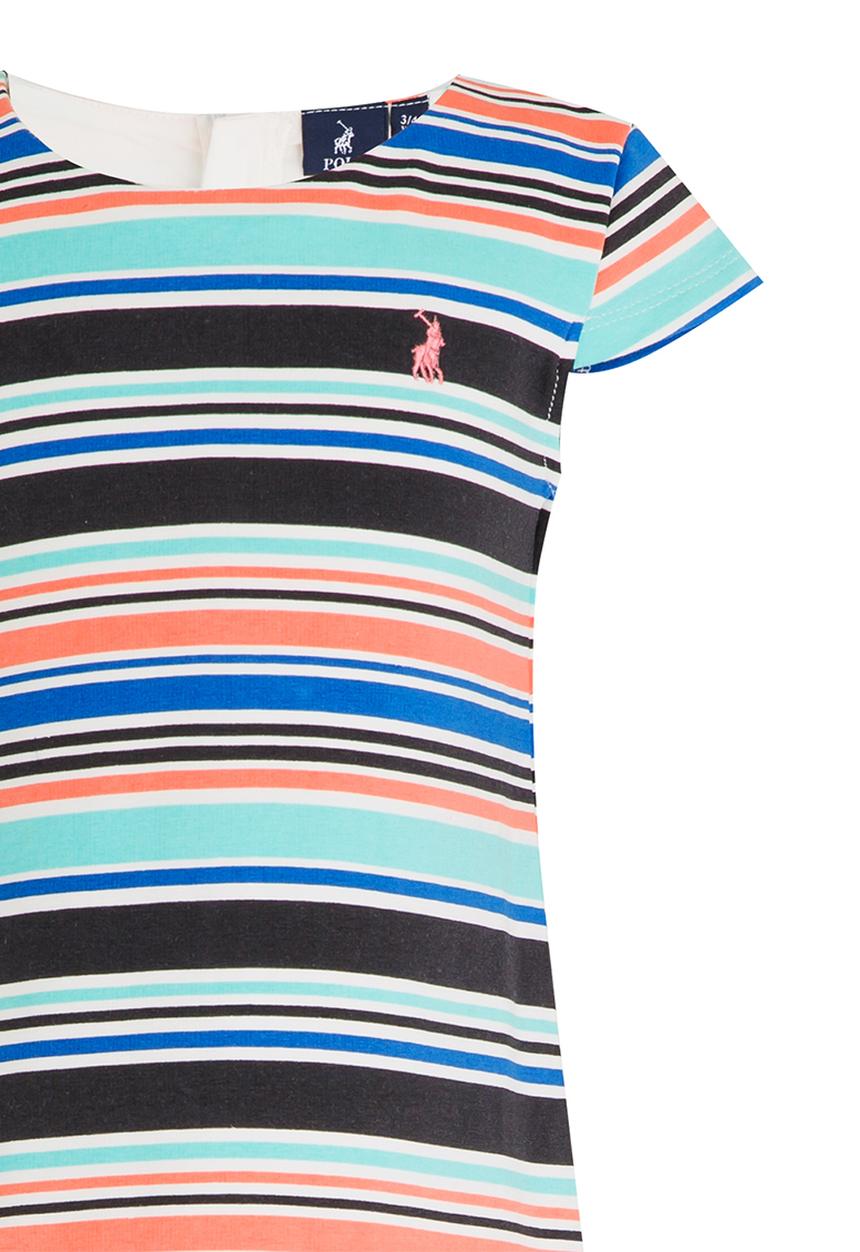 POLO - Keira Striped Dress Multi-colour