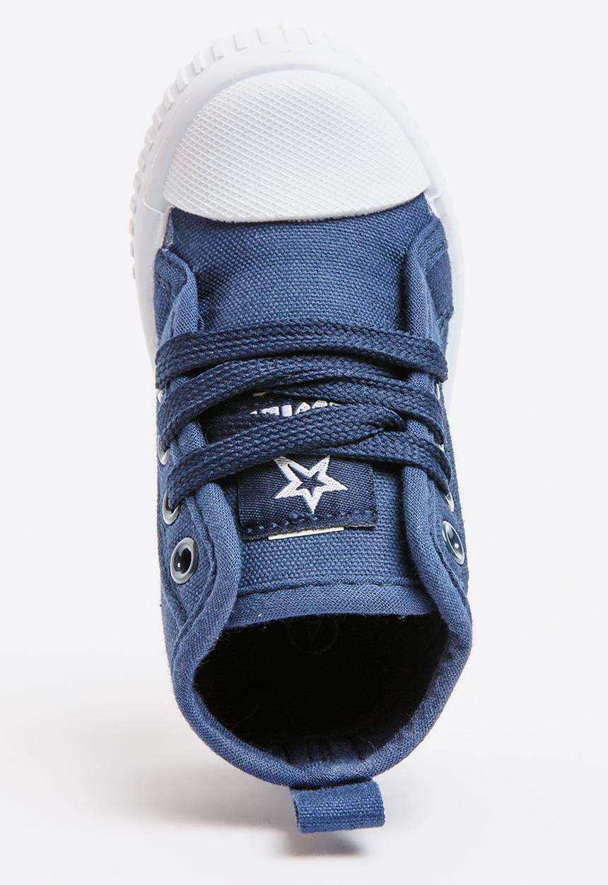 SOVIET - Rio Hi Top  Sneaker Blue
