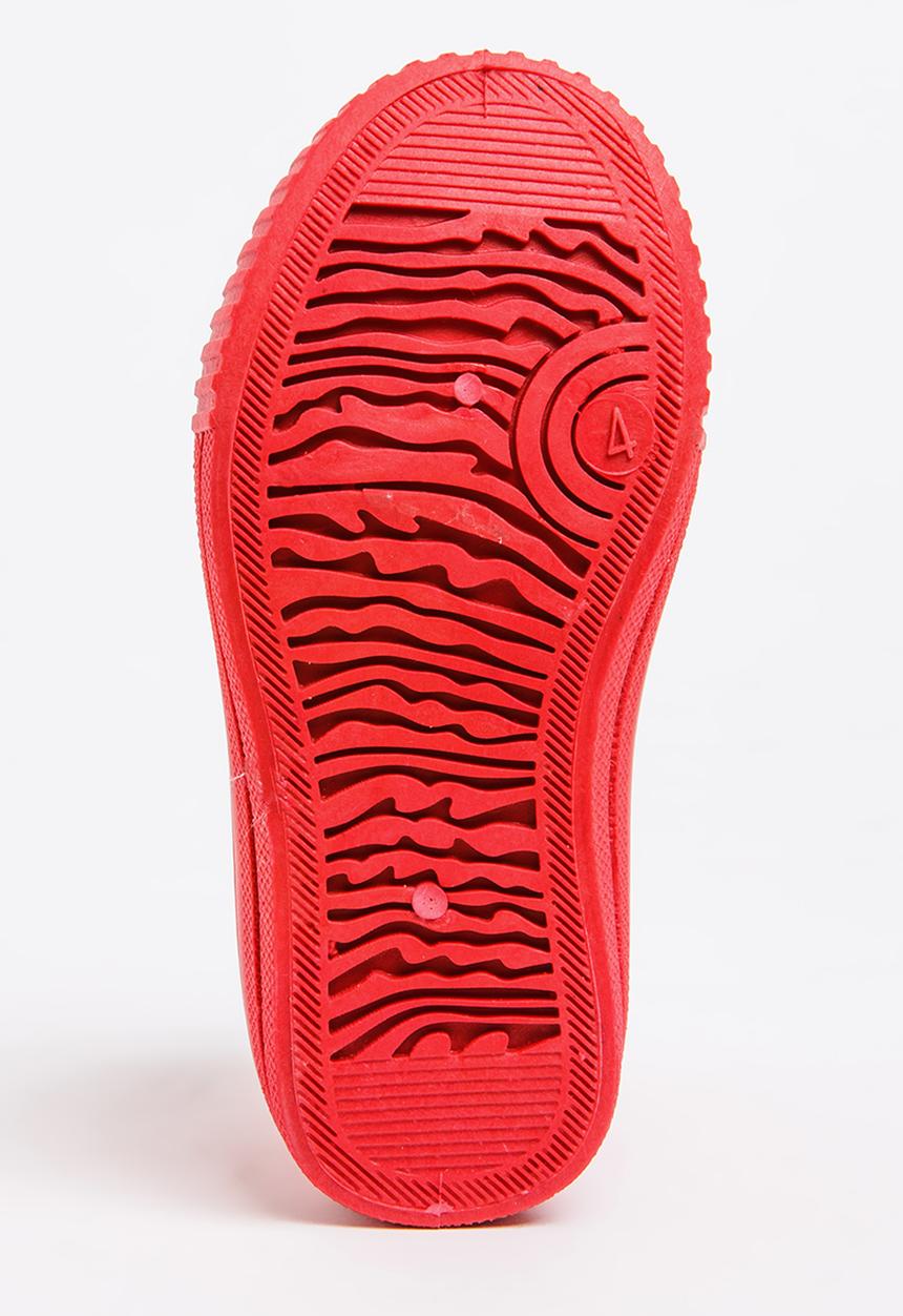 SOVIET - Rio Hi Top Sneaker Red