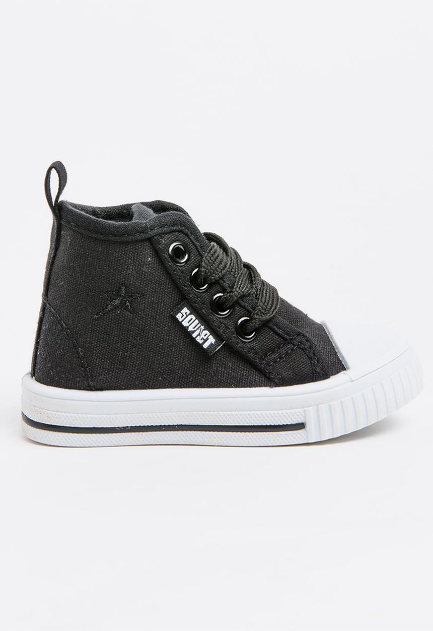 SOVIET - Rio Hi Top Sneaker Black