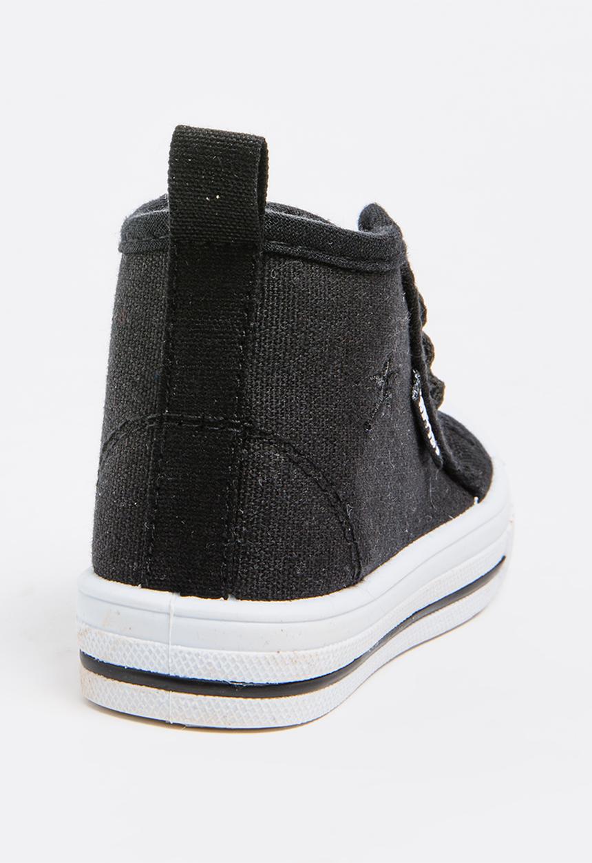 SOVIET - Rio Hi Top Sneaker Black