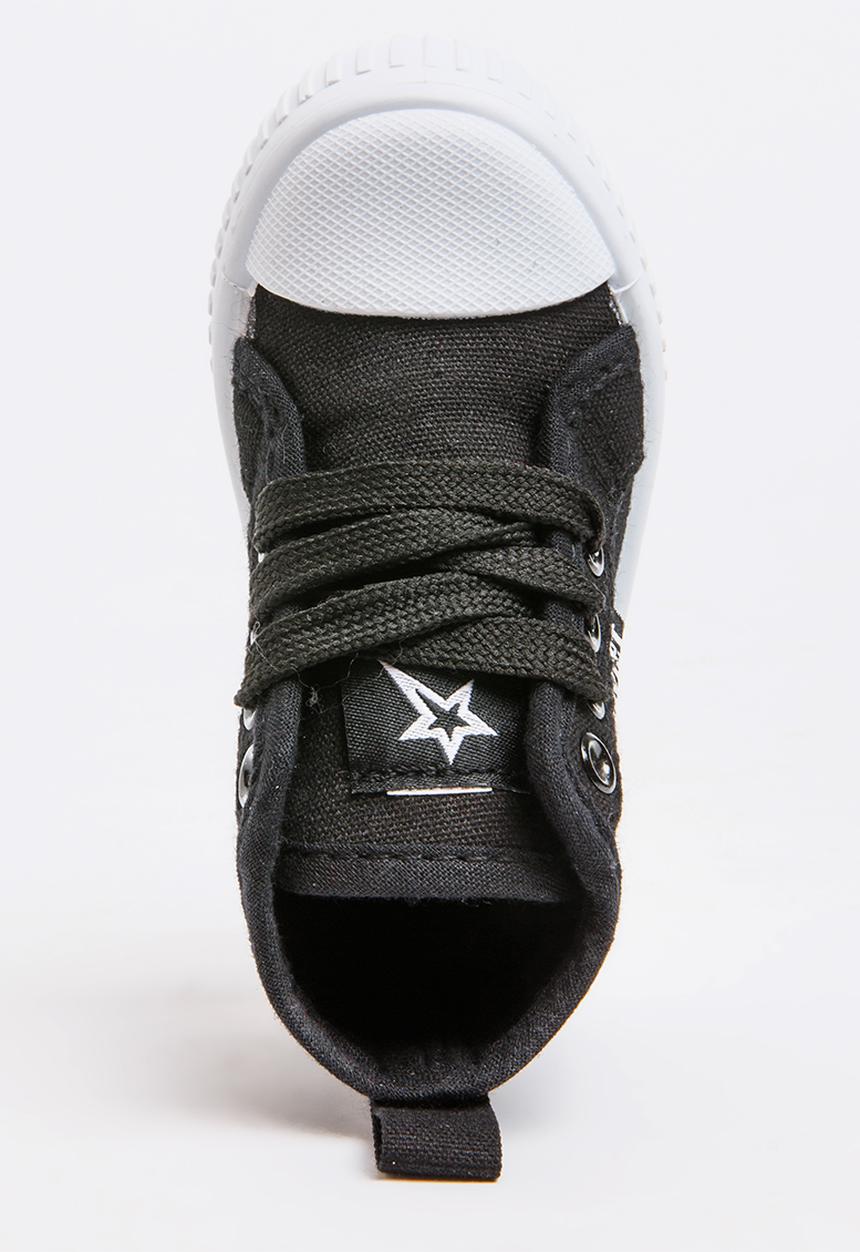 SOVIET - Rio Hi Top Sneaker Black