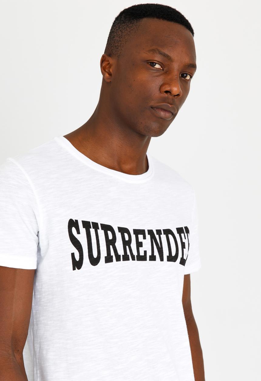 Unruly - Surrender Oversized Tee White