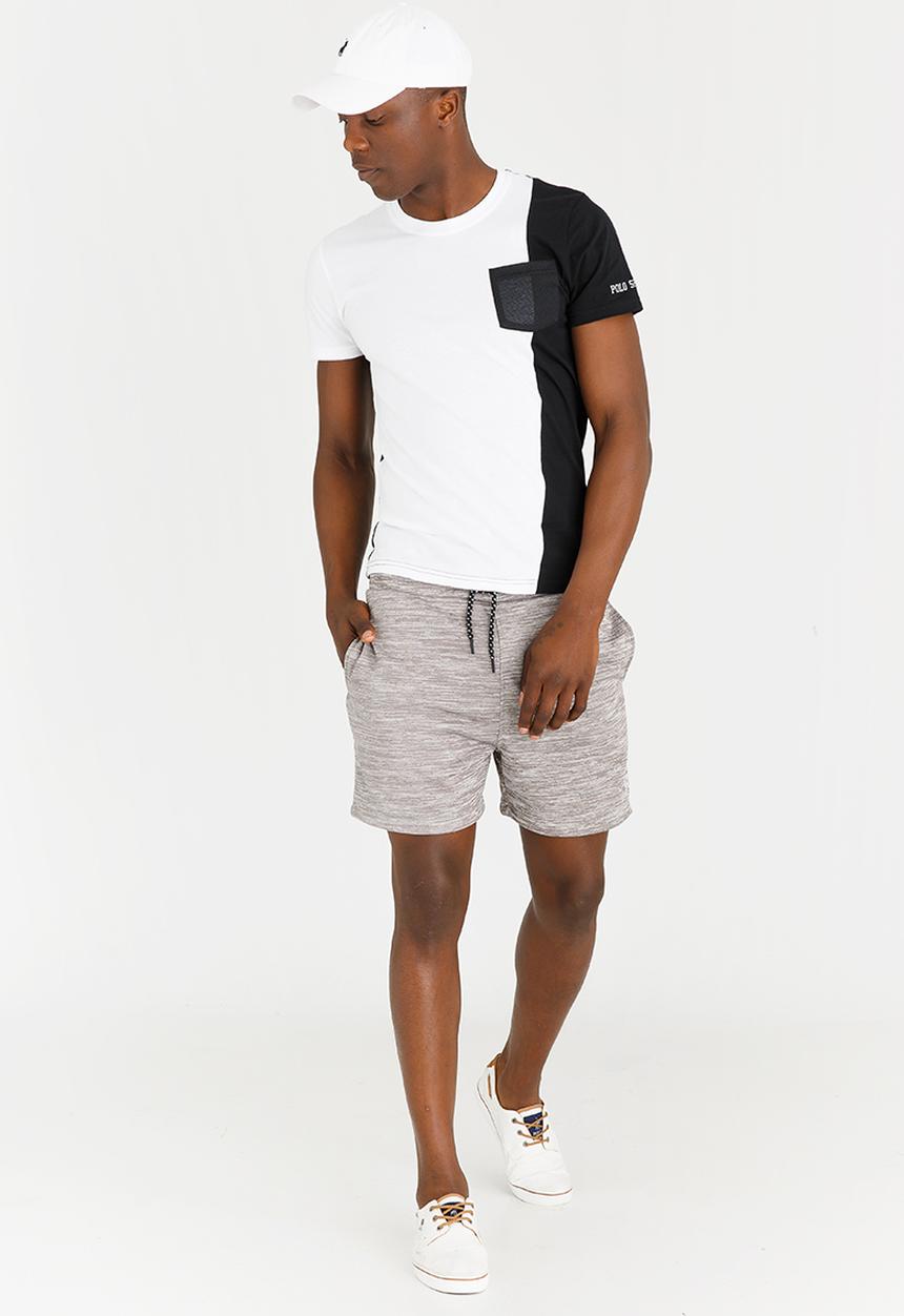 Polo Sport - Blocked T-Shirt Black and White