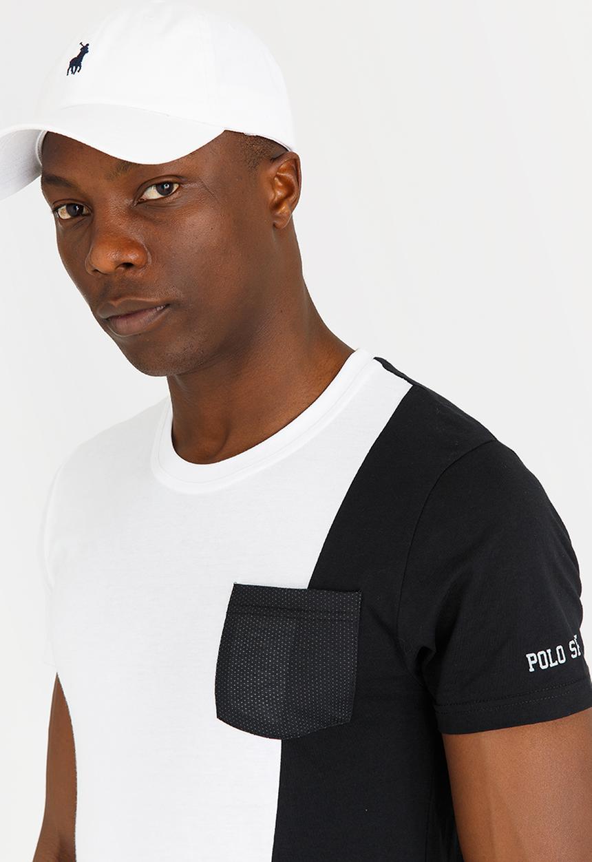 Polo Sport - Blocked T-Shirt Black and White