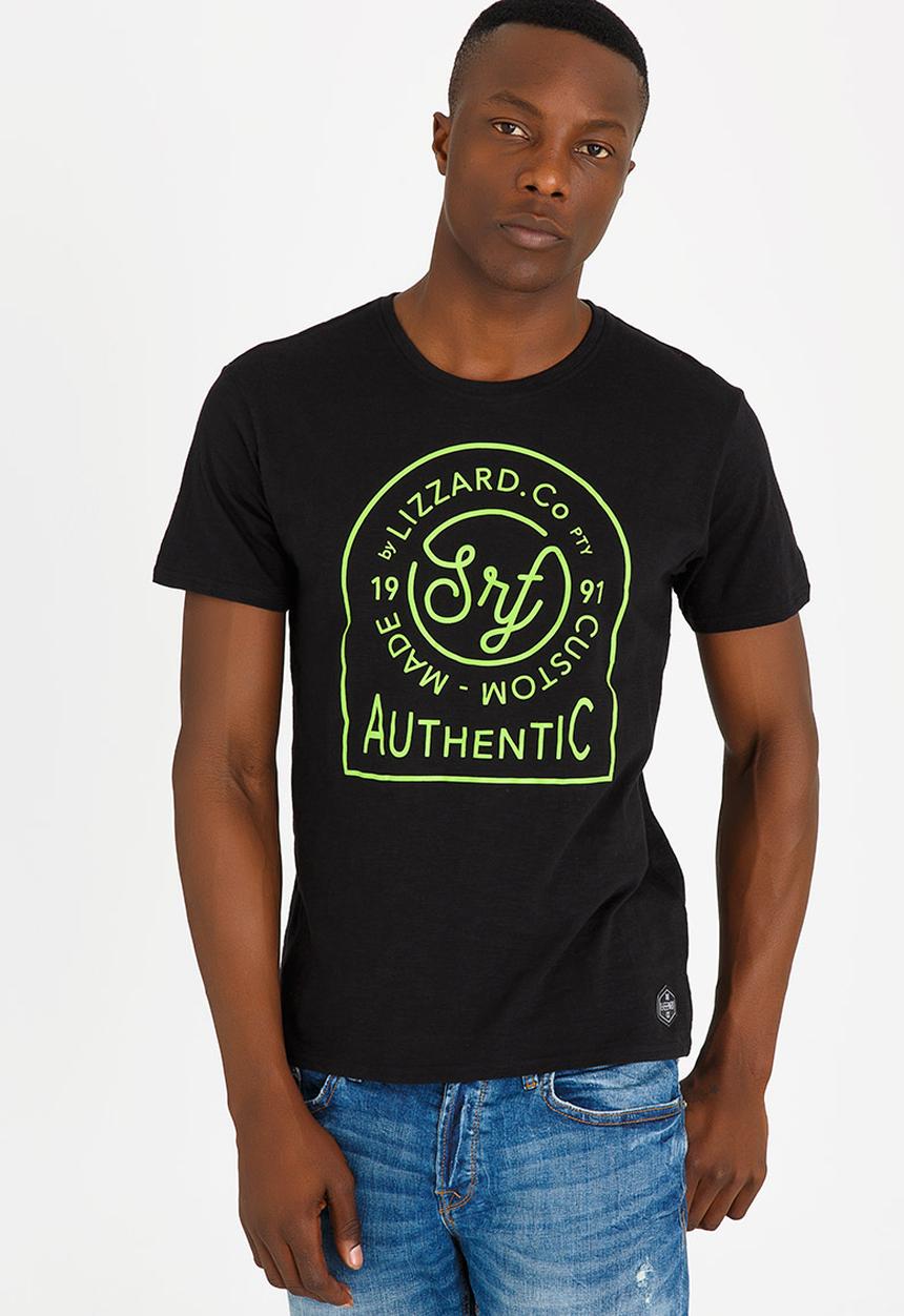 Lizzard - Nash Tee Black