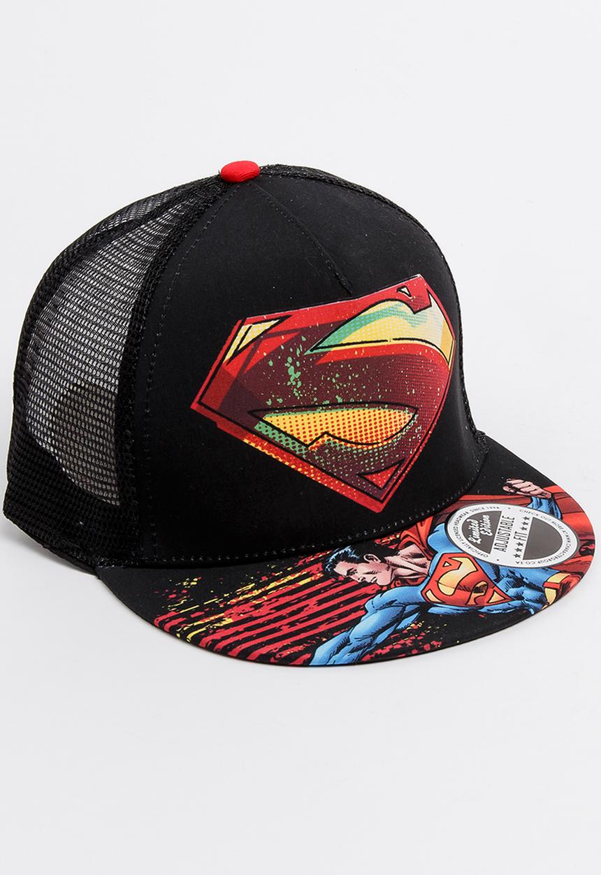 Character Fashion - Superman Trucker Cap Multi-colour