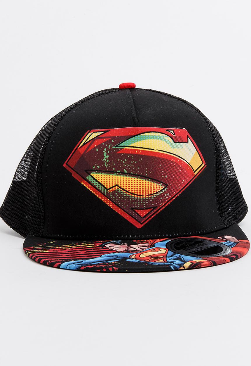 Character Fashion - Superman Trucker Cap Multi-colour
