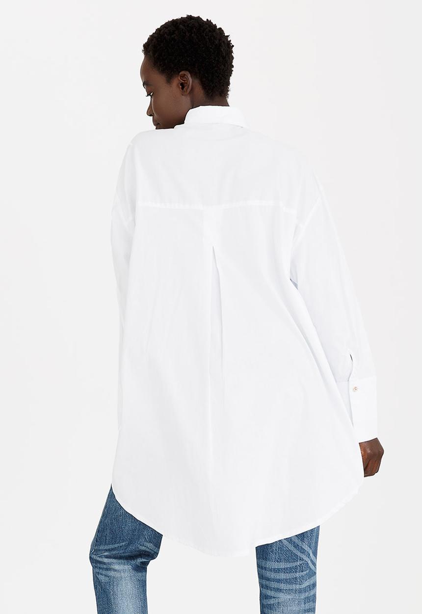 STYLE REPUBLIC - Oversized Shirt White