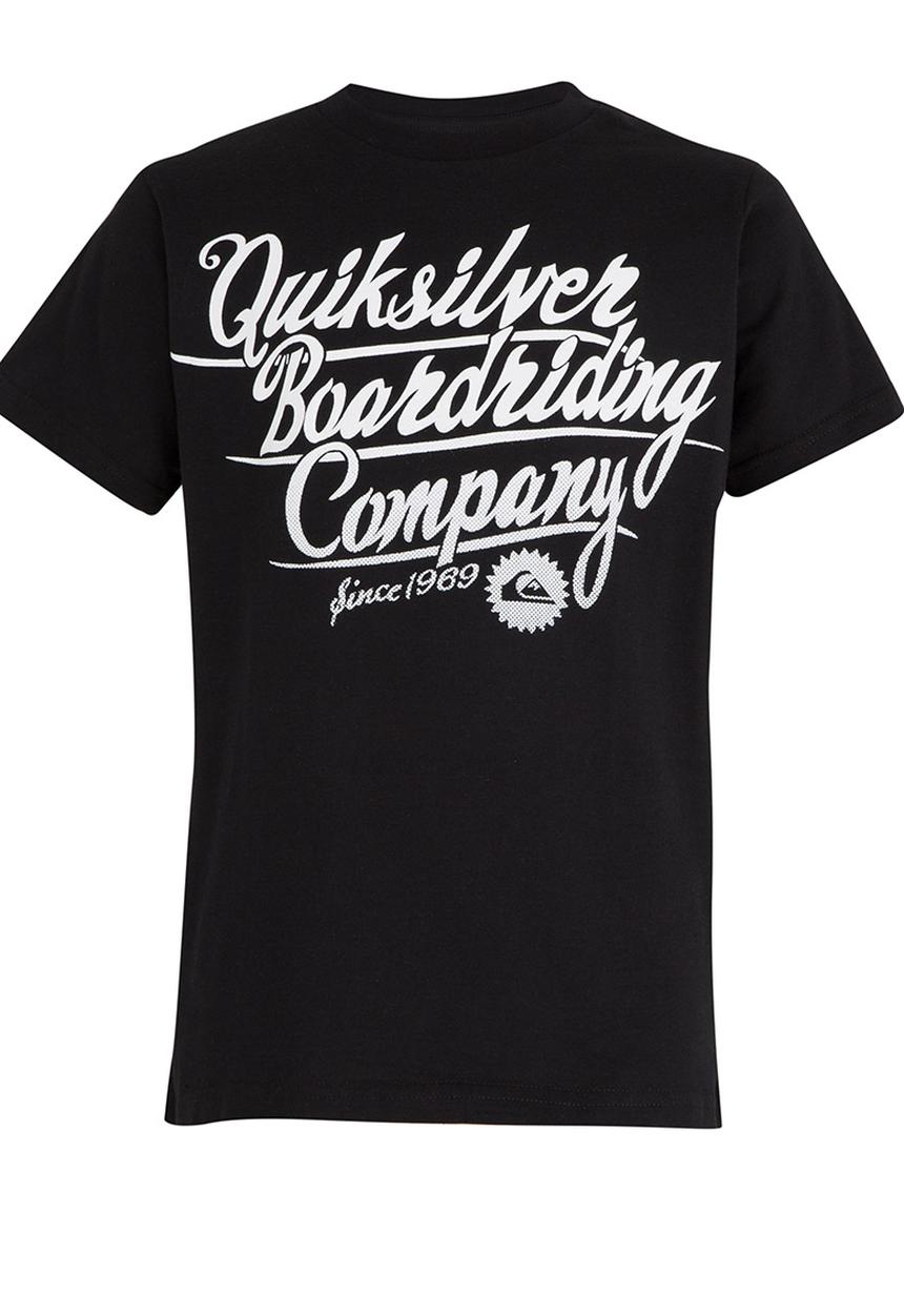 Quiksilver - The Bigger They Are  Boys Tee Black