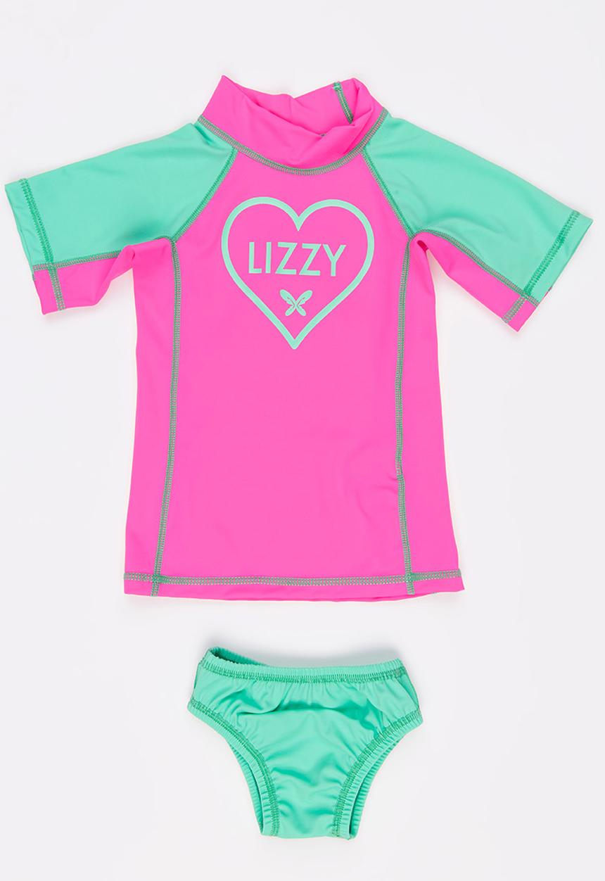 Lizzy - Birtie Rashvest Set Pale Pink