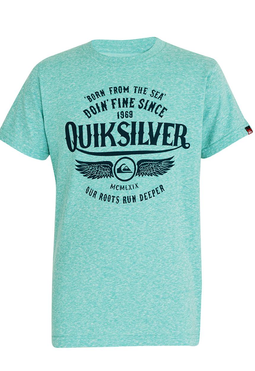 Quiksilver - Hacienda   Boys Tee Mid Green