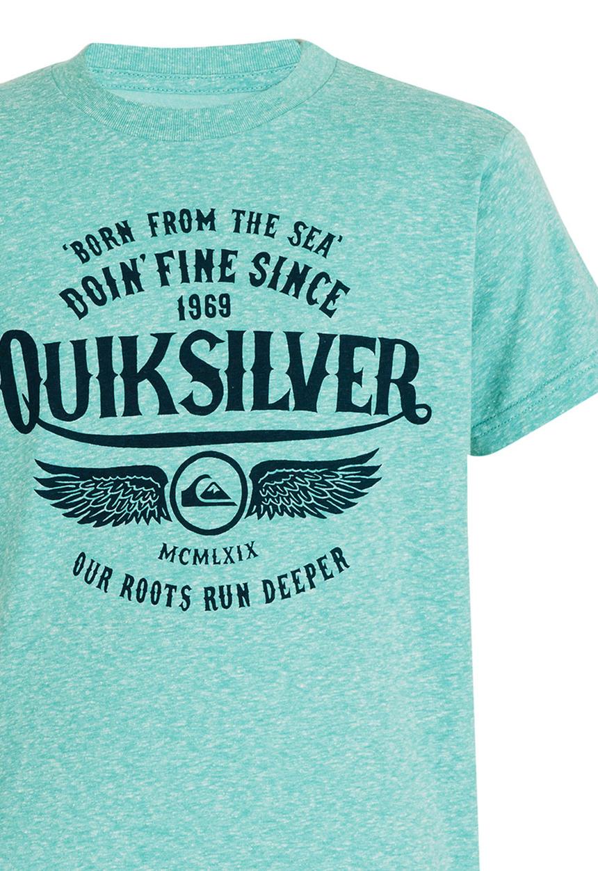 Quiksilver - Hacienda   Boys Tee Mid Green