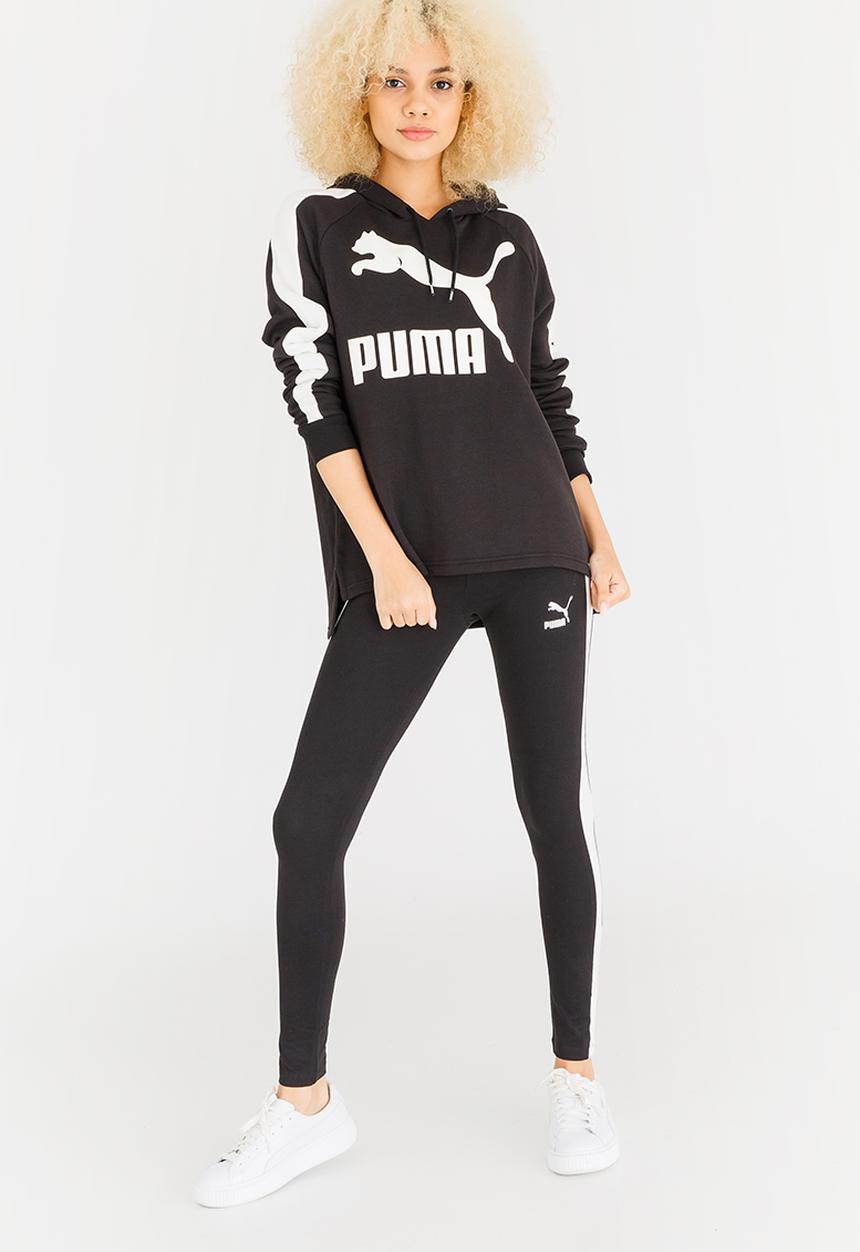 PUMA - Active Logo T7 Hoody Black