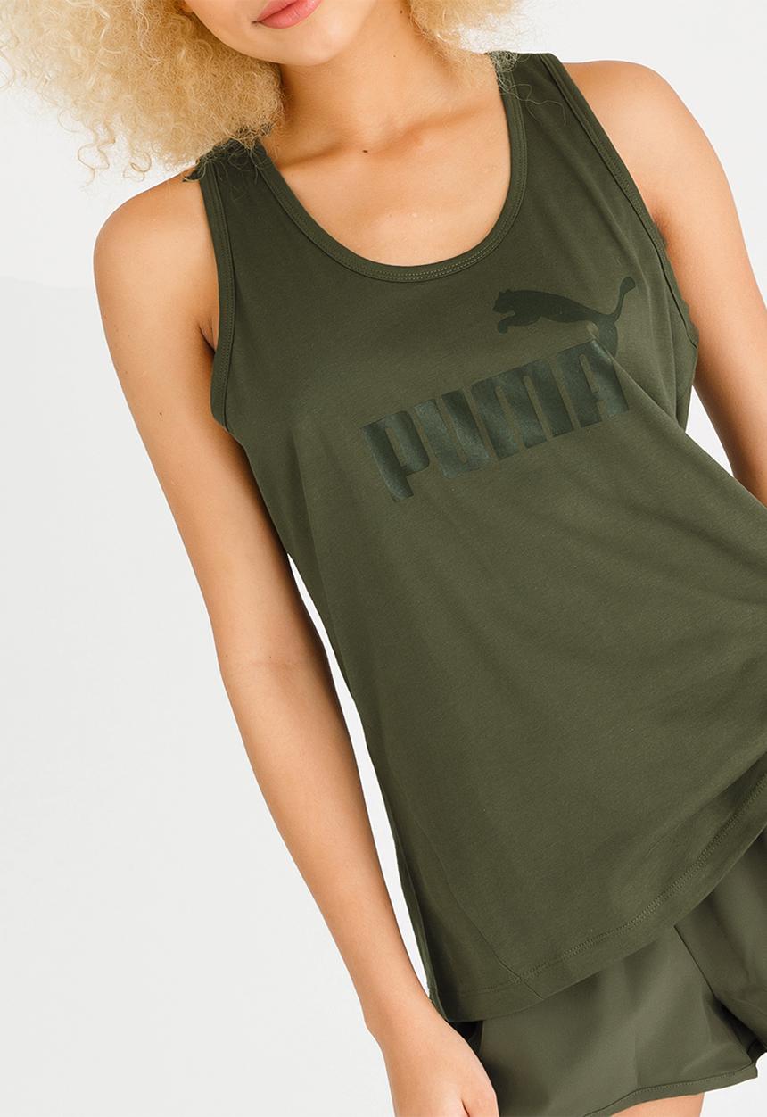PUMA - ESS Sporty No.1 Tank Khaki Green