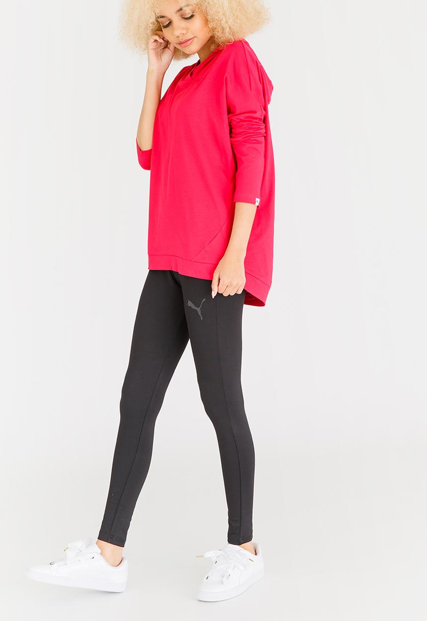 PUMA - ESS Hooded Cover Up Dark Pink