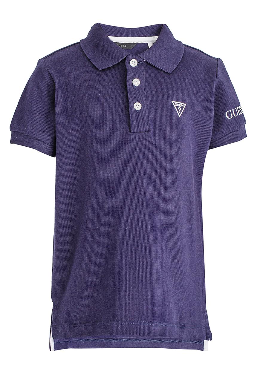 GUESS - S/S Basic Polo Blue