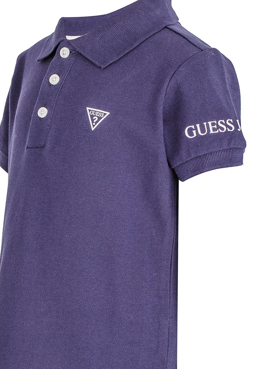 GUESS - S/S Basic Polo Blue