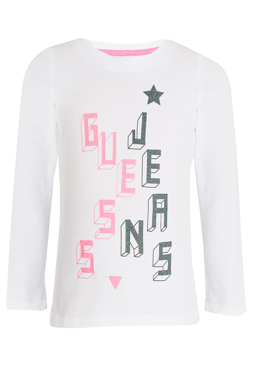 GUESS - L/S Guess Jeans Tee White