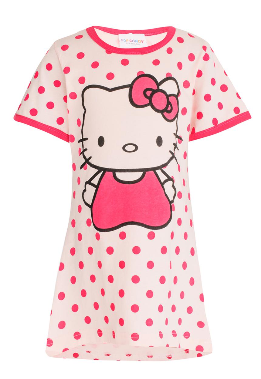 Pop Candy - Printed Nighty Mid Pink