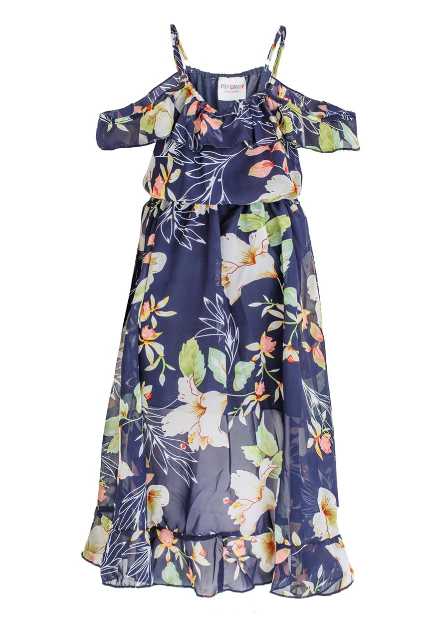 Pop Candy - Floral Print Dress Multi-colour