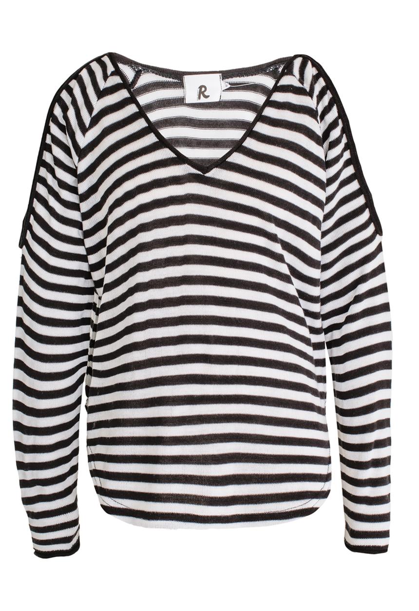 Rebel Republic - Open Shoulder Knit White