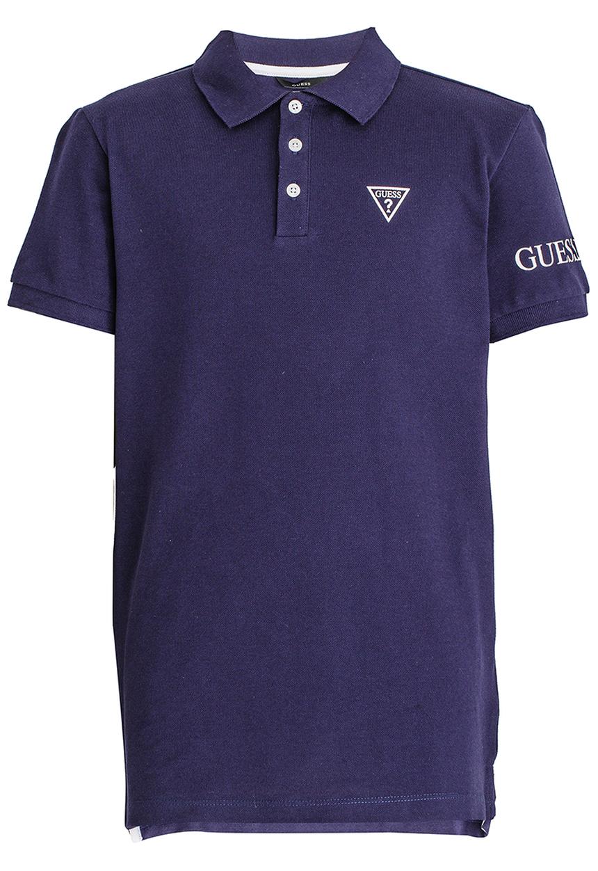 GUESS - S/S Basic Polo Blue
