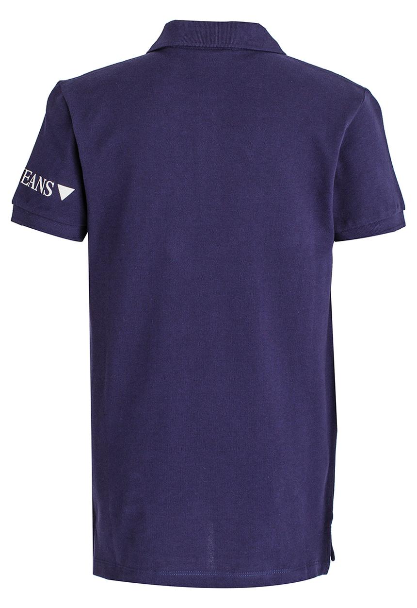 GUESS - S/S Basic Polo Blue