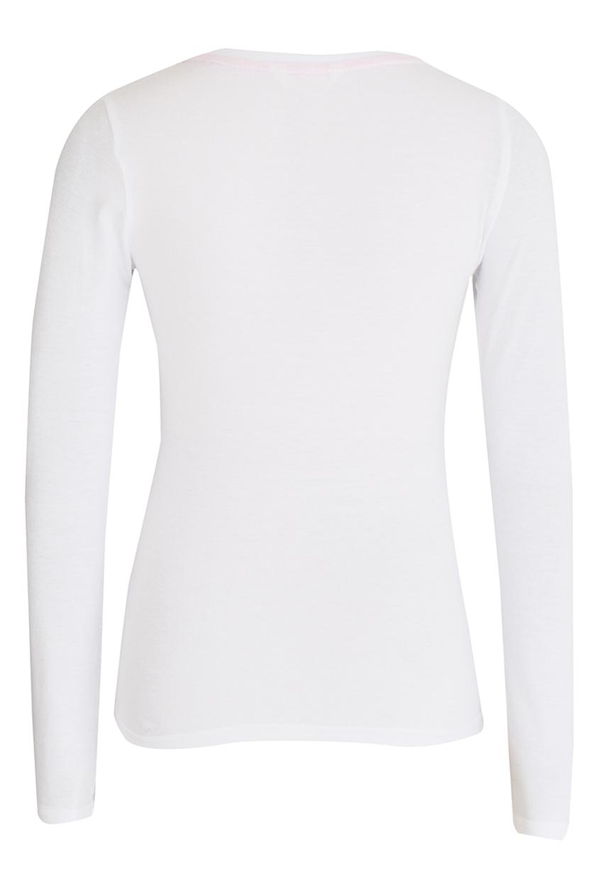 GUESS - L/S Guess Jeans Tee White