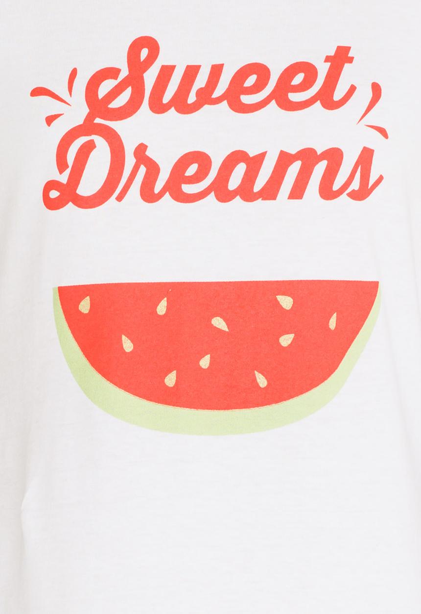 Rebel Republic - Tshirt Night Dress White