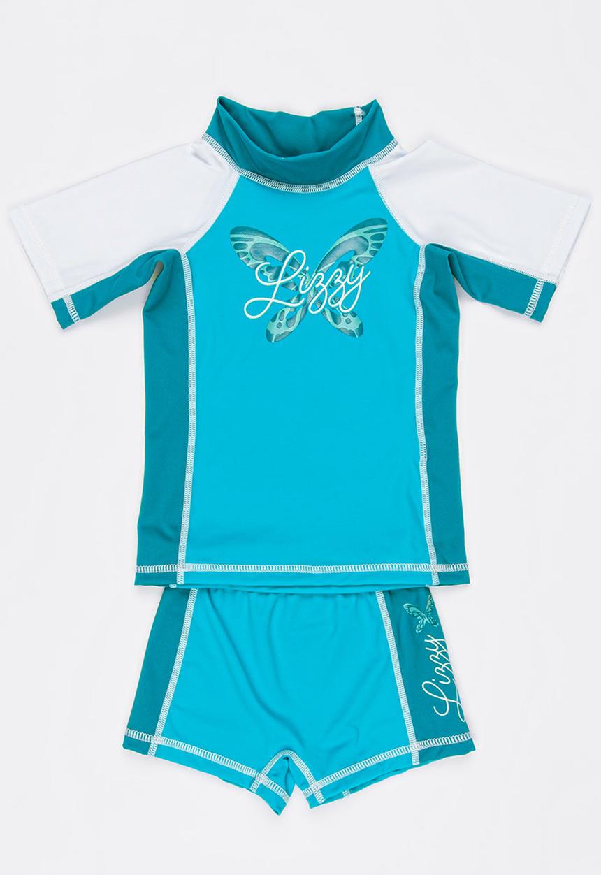 Lizzy - Althea Rashvest Set Blue