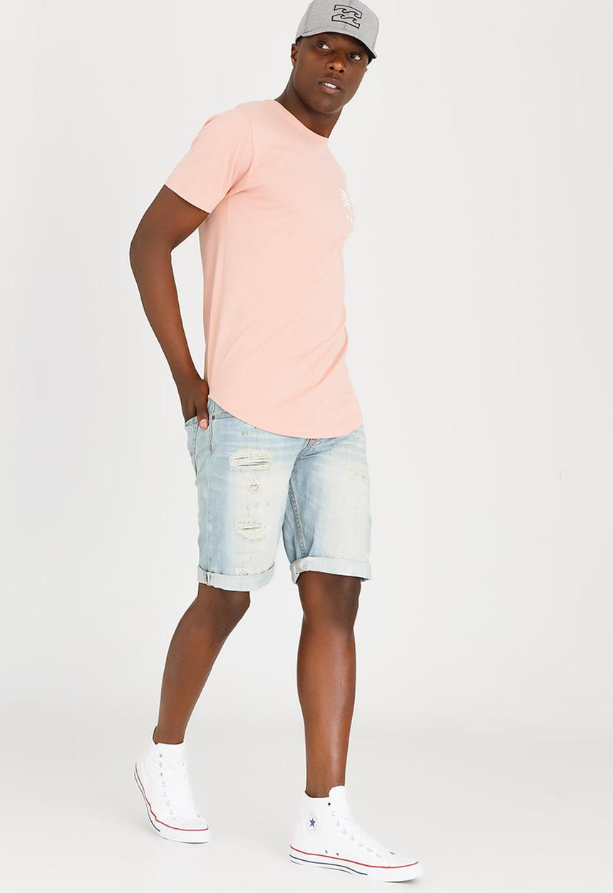 Only & Sons - Bruce Longy O-Neck Tee Pale Pink
