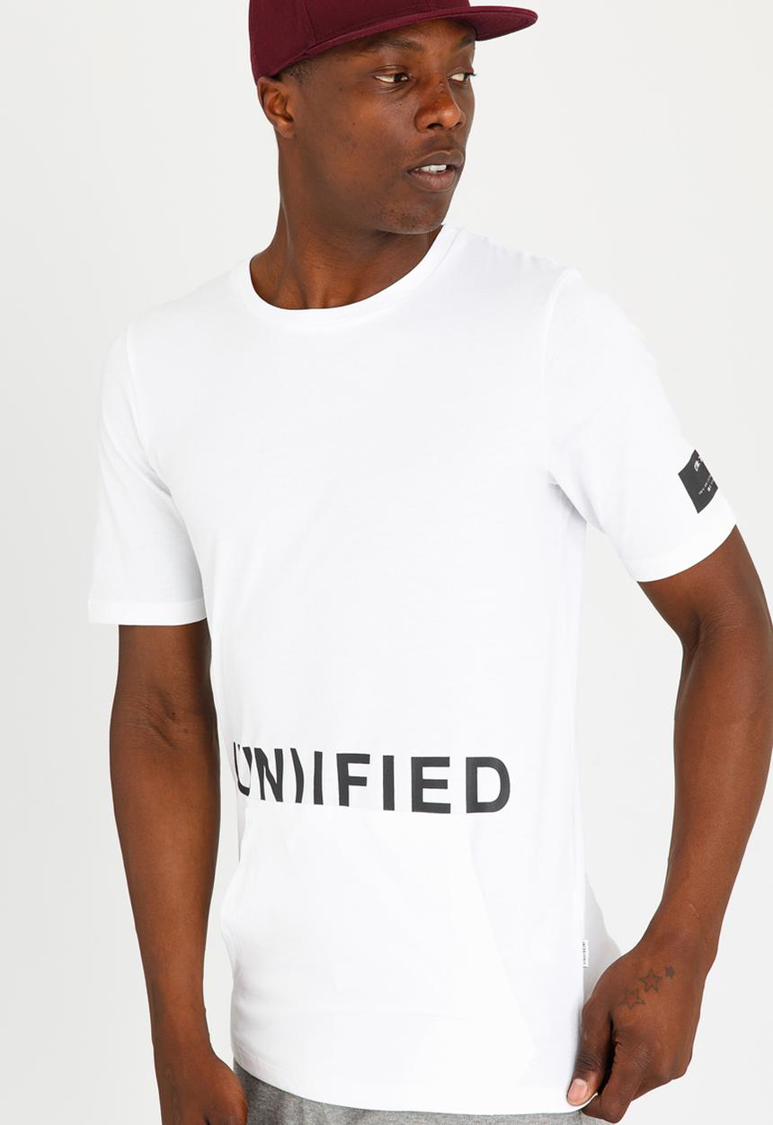 Jack & Jones - Fanatic Crew Neck Tee White