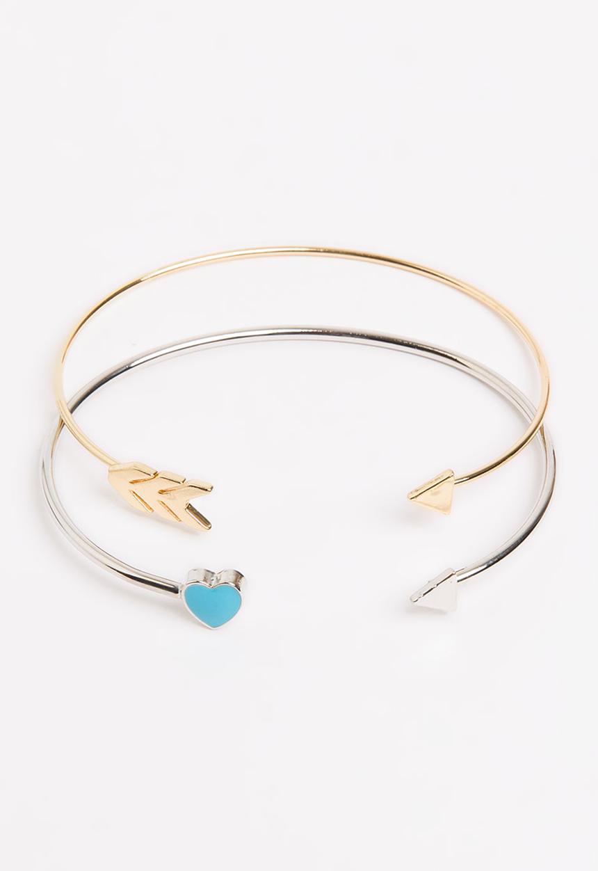 Pop Candy - Girls   Bracelet set Silver