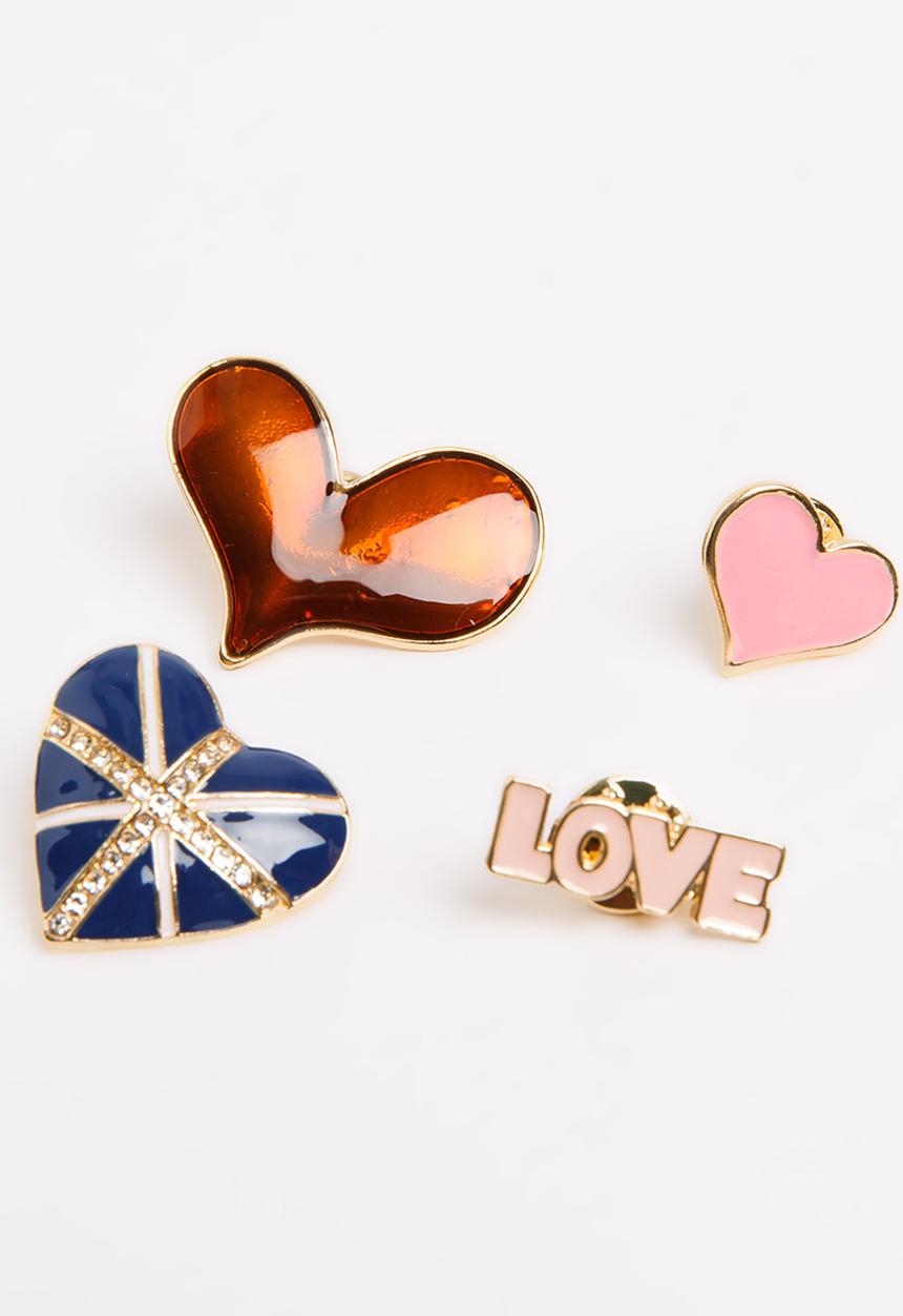 Pop Candy - Cool Girl Brooches Multi-colour