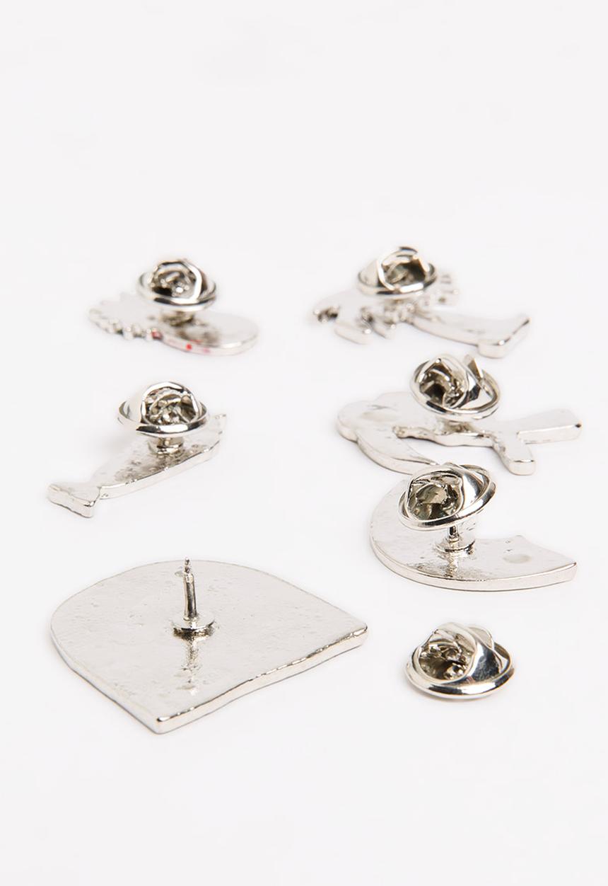 Pop Candy - Cool Girl Brooches Multi-colour