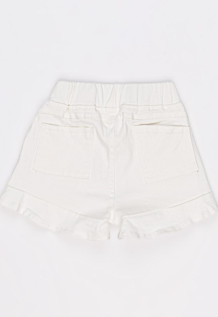 Pop Candy - Girls Shorts White
