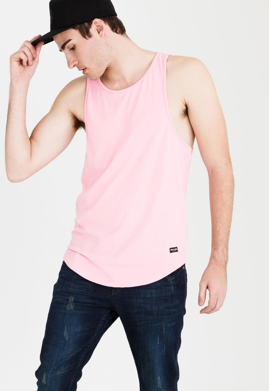 Only & Sons - Matty Longy Tank Top Pale Pink