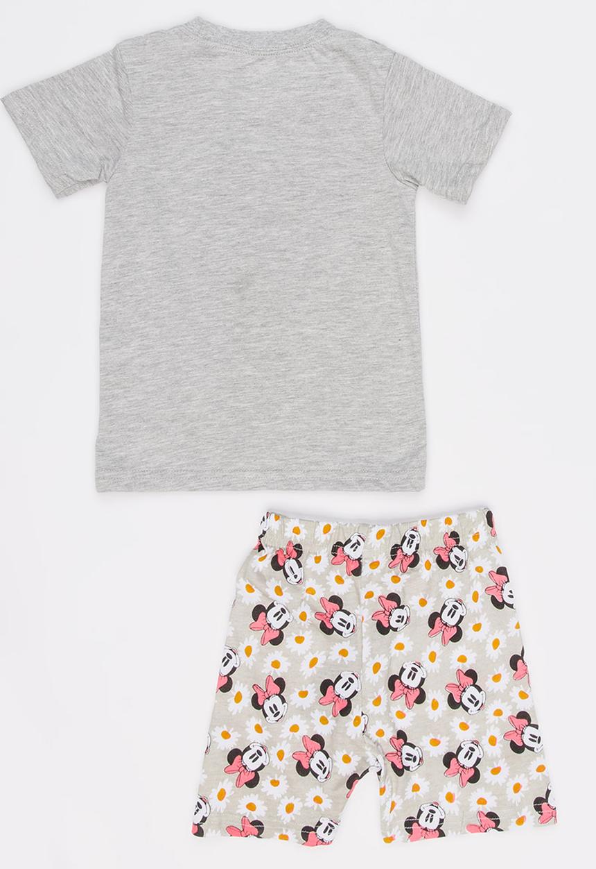 Pop Candy - Printed PJ Set Grey