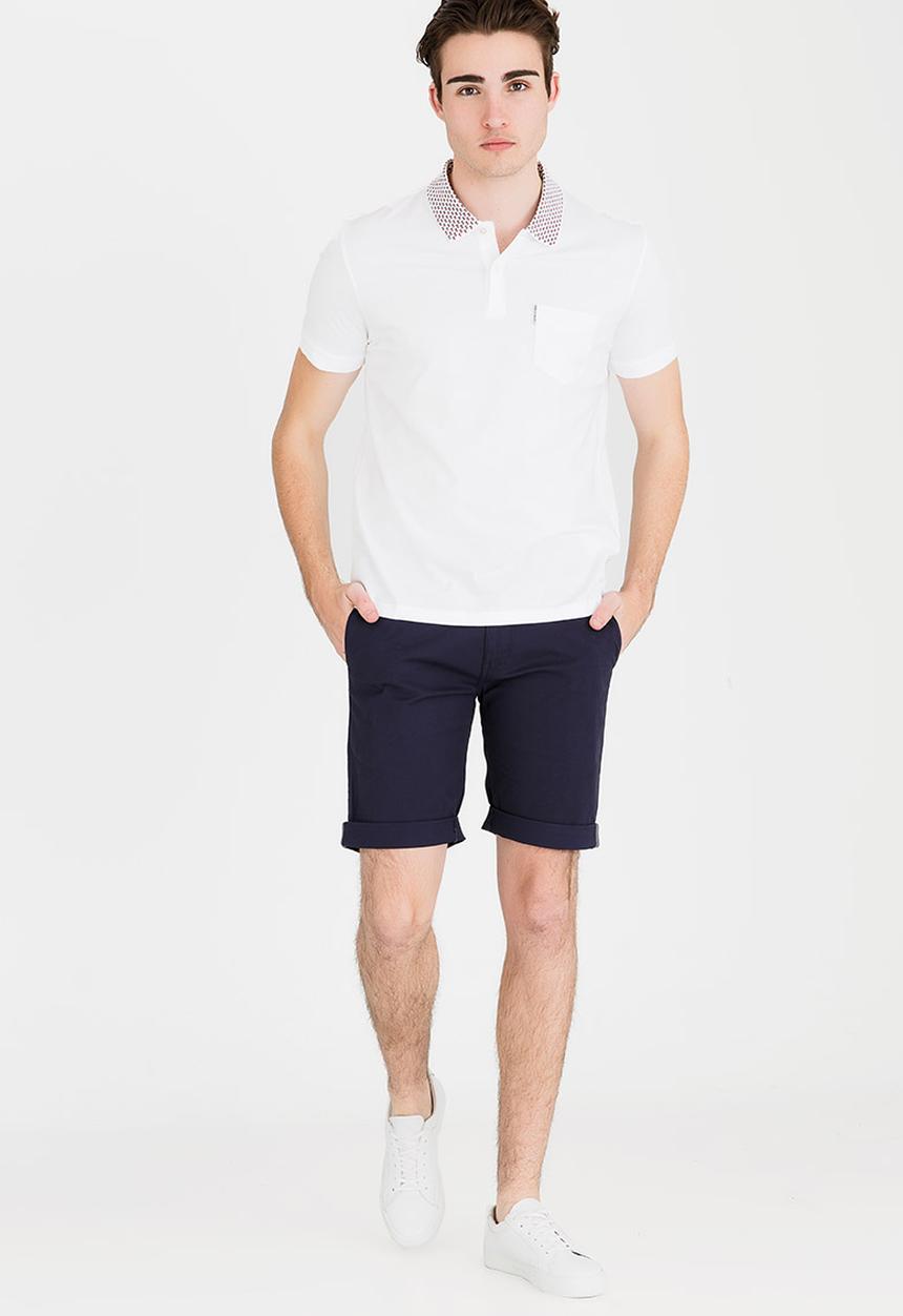 Ben Sherman - Plain Polo White