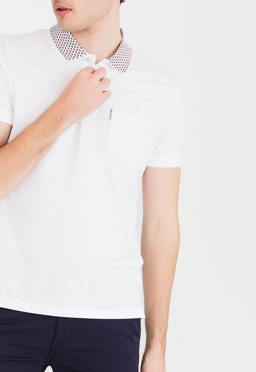 Ben Sherman - Plain Polo White
