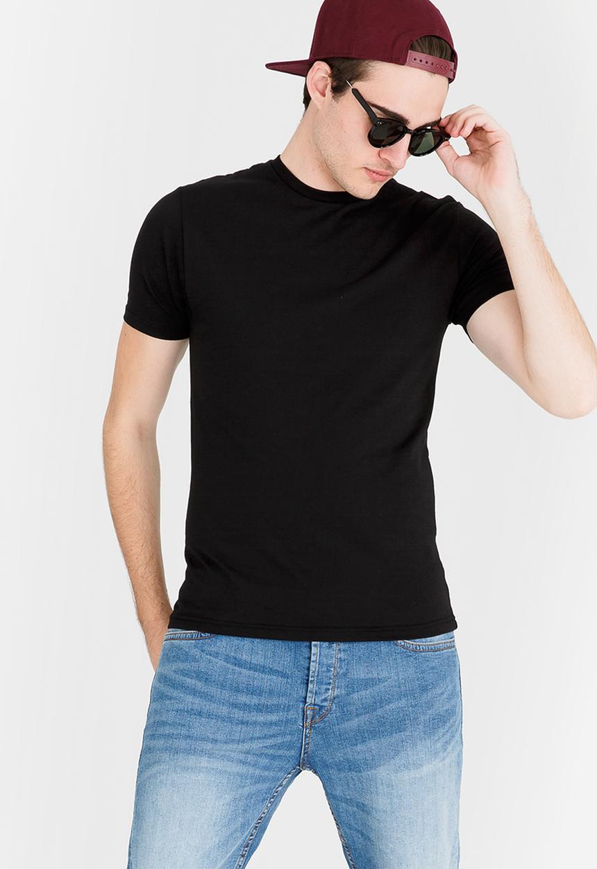 Brave Soul - Graild Plain Tee Black