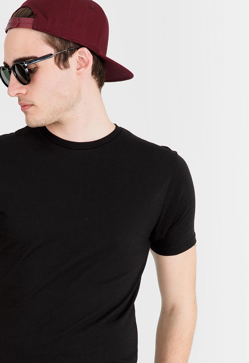 Brave Soul - Graild Plain Tee Black