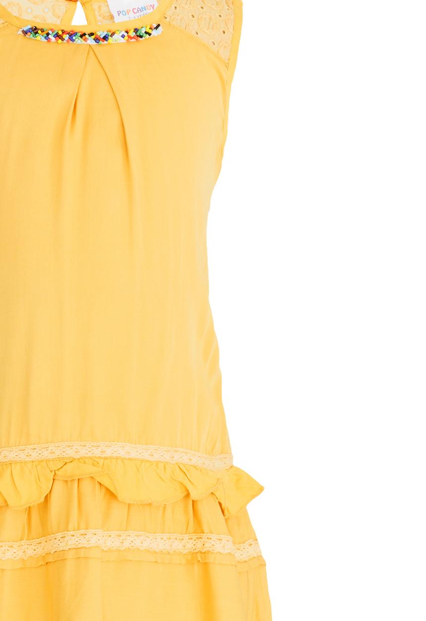Pop Candy - Drop Waist Dress Yellow