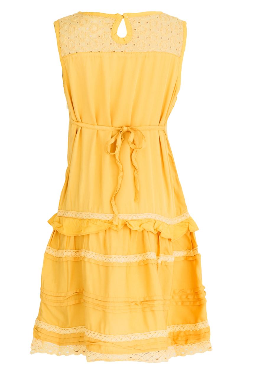 Pop Candy - Drop Waist Dress Yellow