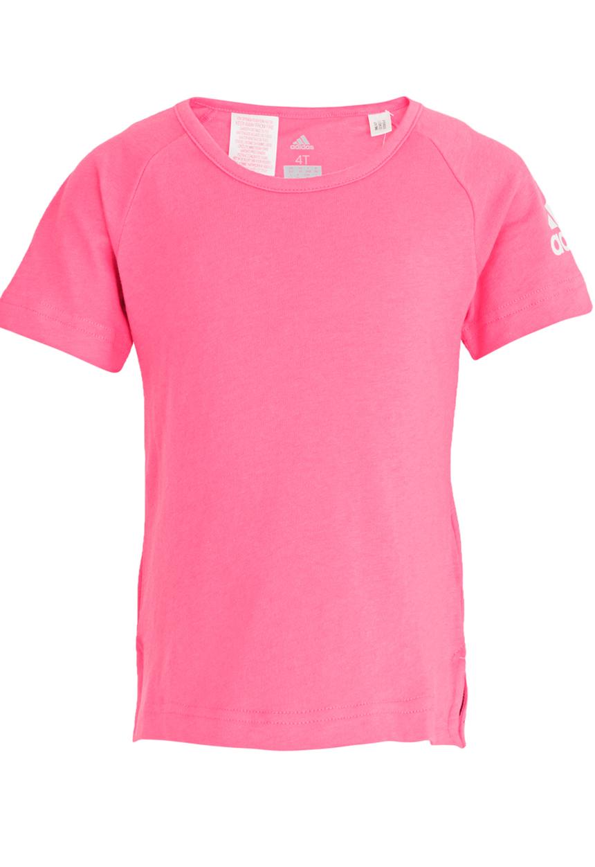 adidas Performance - Girls Tee Mid Pink