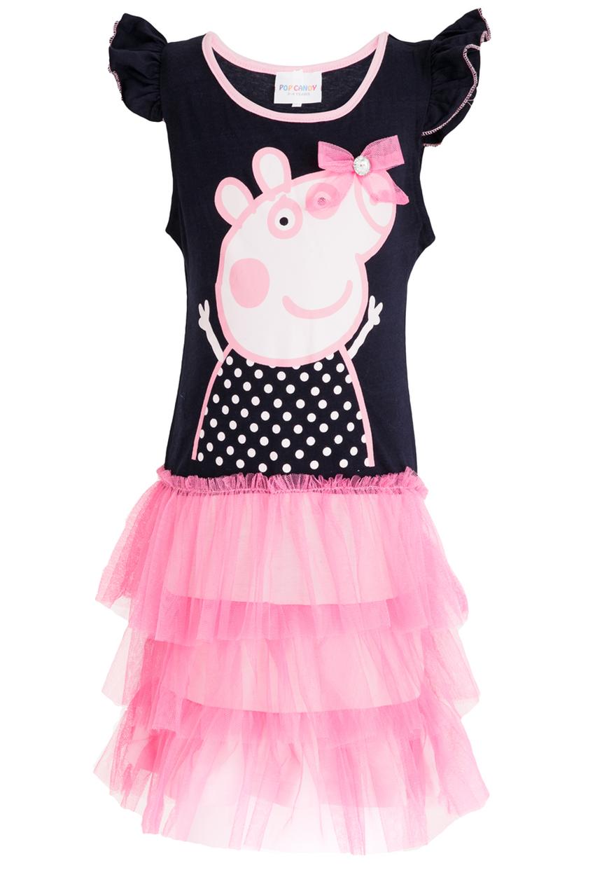 Pop Candy - Printed Combo Dress Multi-colour